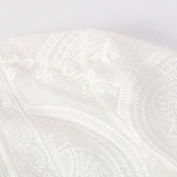 Boho Lace Kimono Duster Coverup - Picture 12 of 16